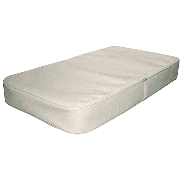Seachoice White Cooler Cushion w/Snap Straps, Fits 72 Qt., 26-1/4"x15-1/4"x3" 76831